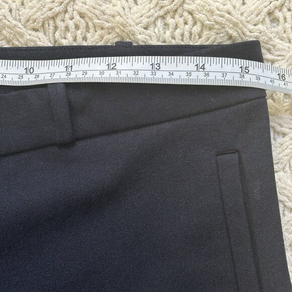 Joseph $990 High-End Europe Designer Brand Navy Slacks Trousers Crop Pants NWOT - Picture 7 of 8